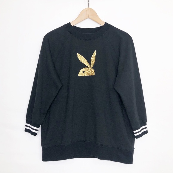 Playboy X Topten black playboy, bunny sweatshirt - Picture 8 of 8